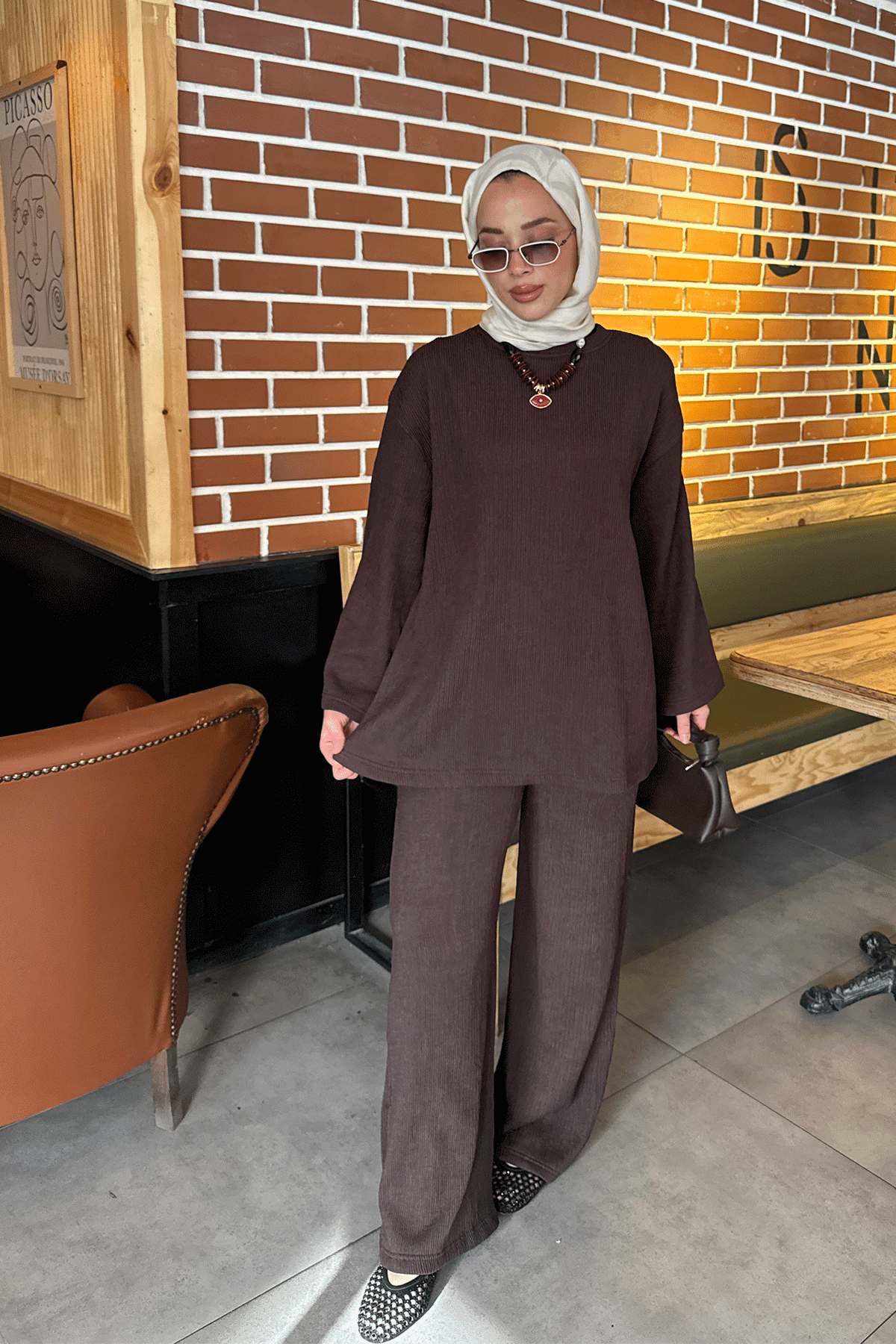 BASIC SELANIK TAKIM 9-52843 - KAHVERENGİ