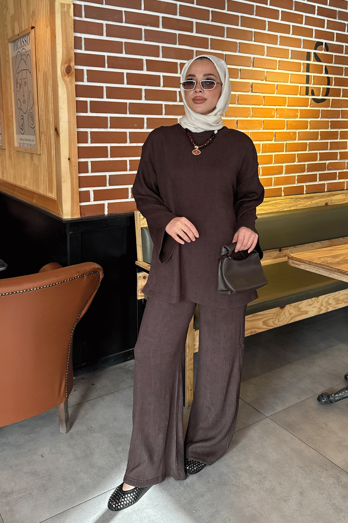 BASIC SELANIK TAKIM 9-52843 - KAHVERENGİ