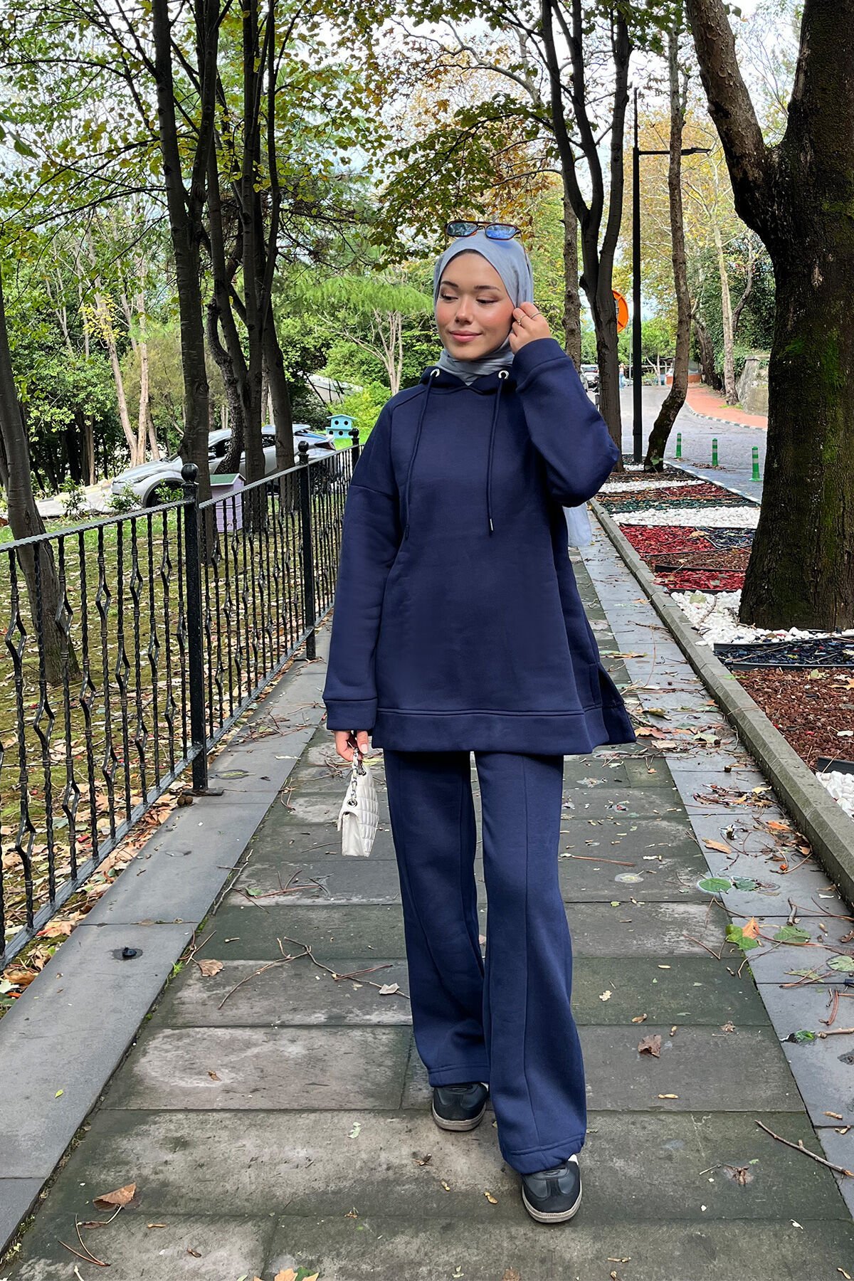 3iplik Şardonlu Takım 4-6426 - LACİVERT