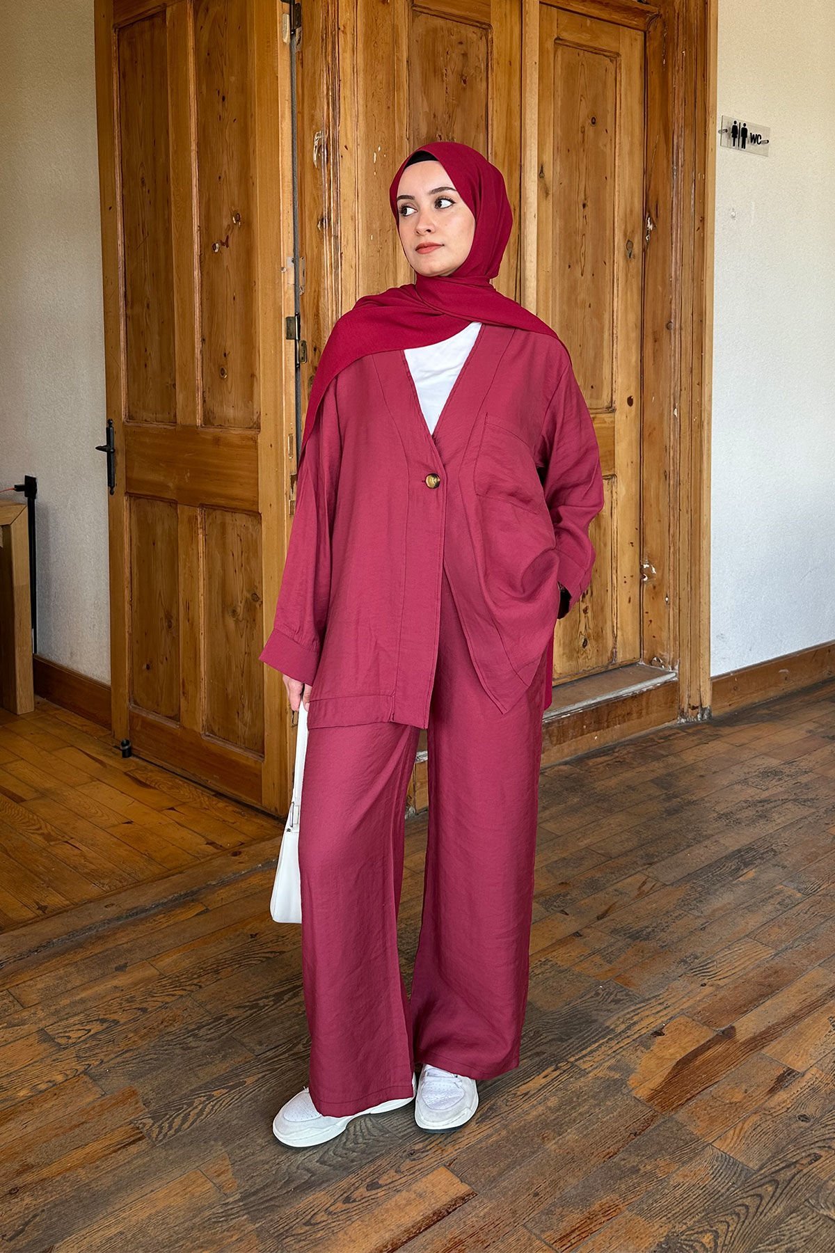 CEKETLİ TAKIM 9-51815 - BORDO