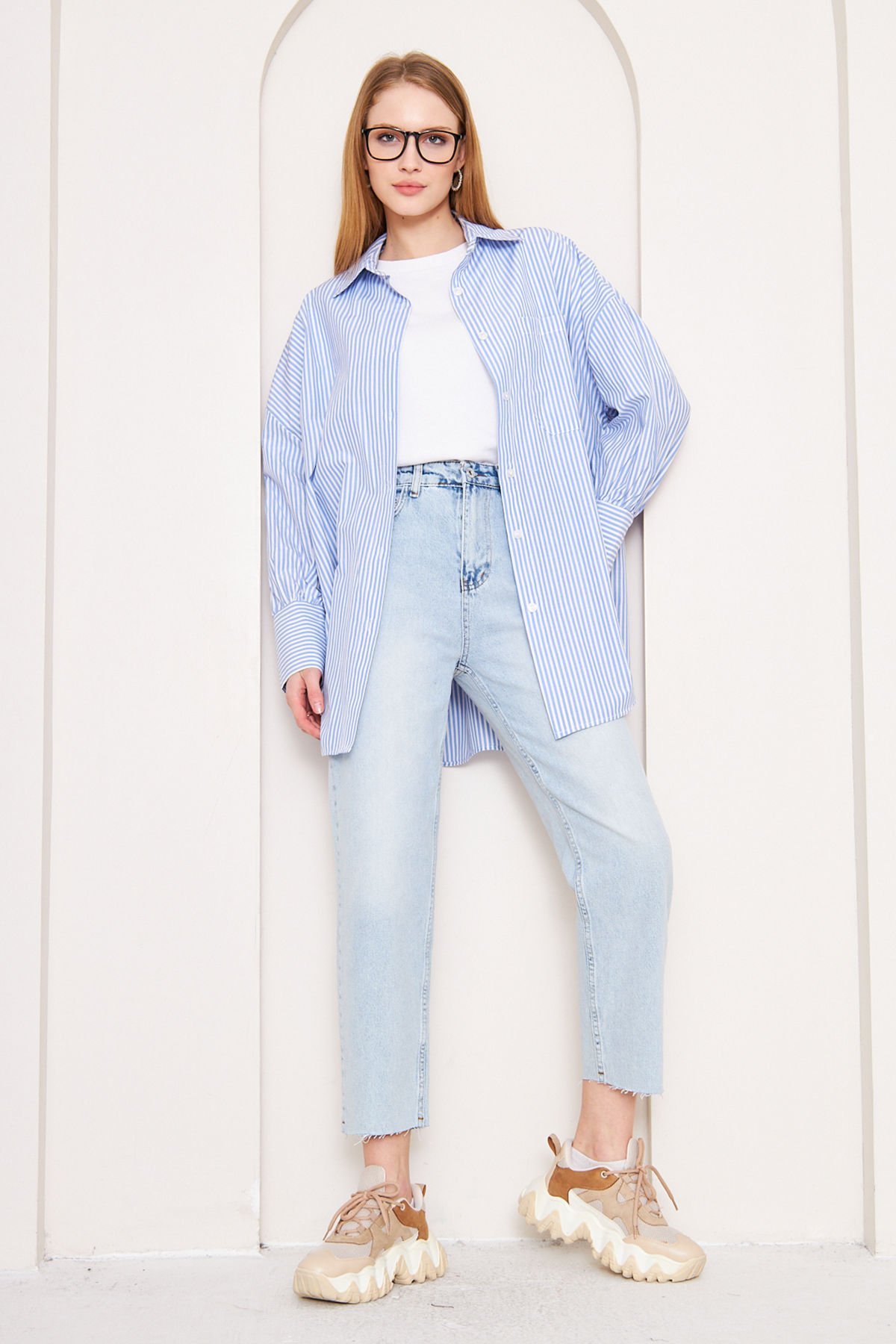 Boyfriend Jean 4-6618 - AÇIK KOT