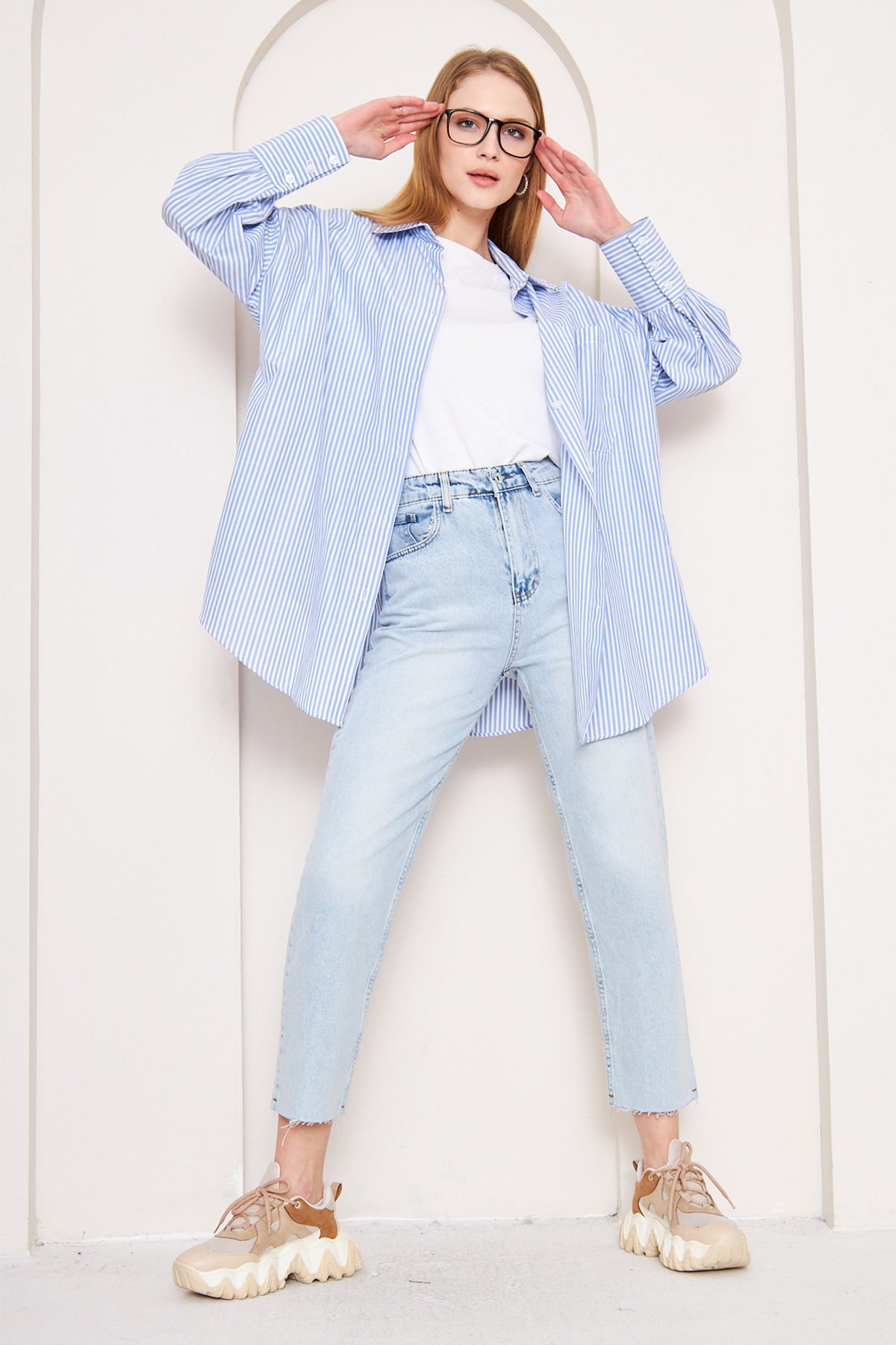 Boyfriend Jean 4-6618 - AÇIK KOT