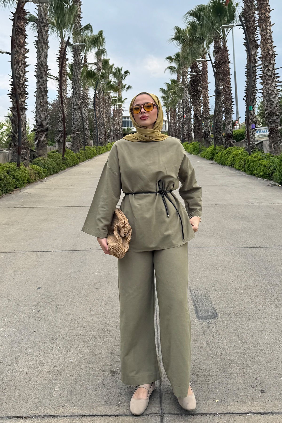 BASIC KETEN TAKIM 31-3315 - HAKİ YEŞİL