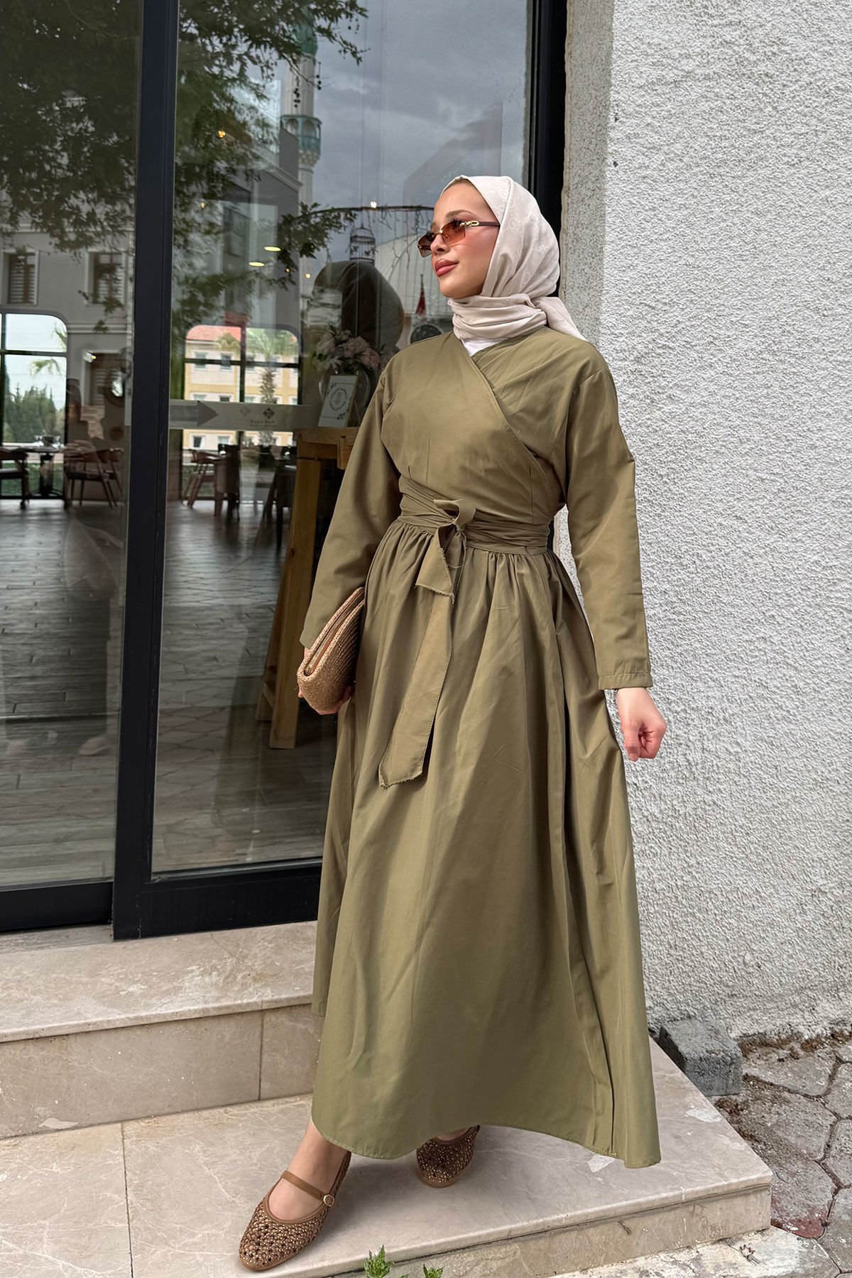 BOLERO ETEKLİ TAKIM 9-51827 - HAKİ YEŞİL