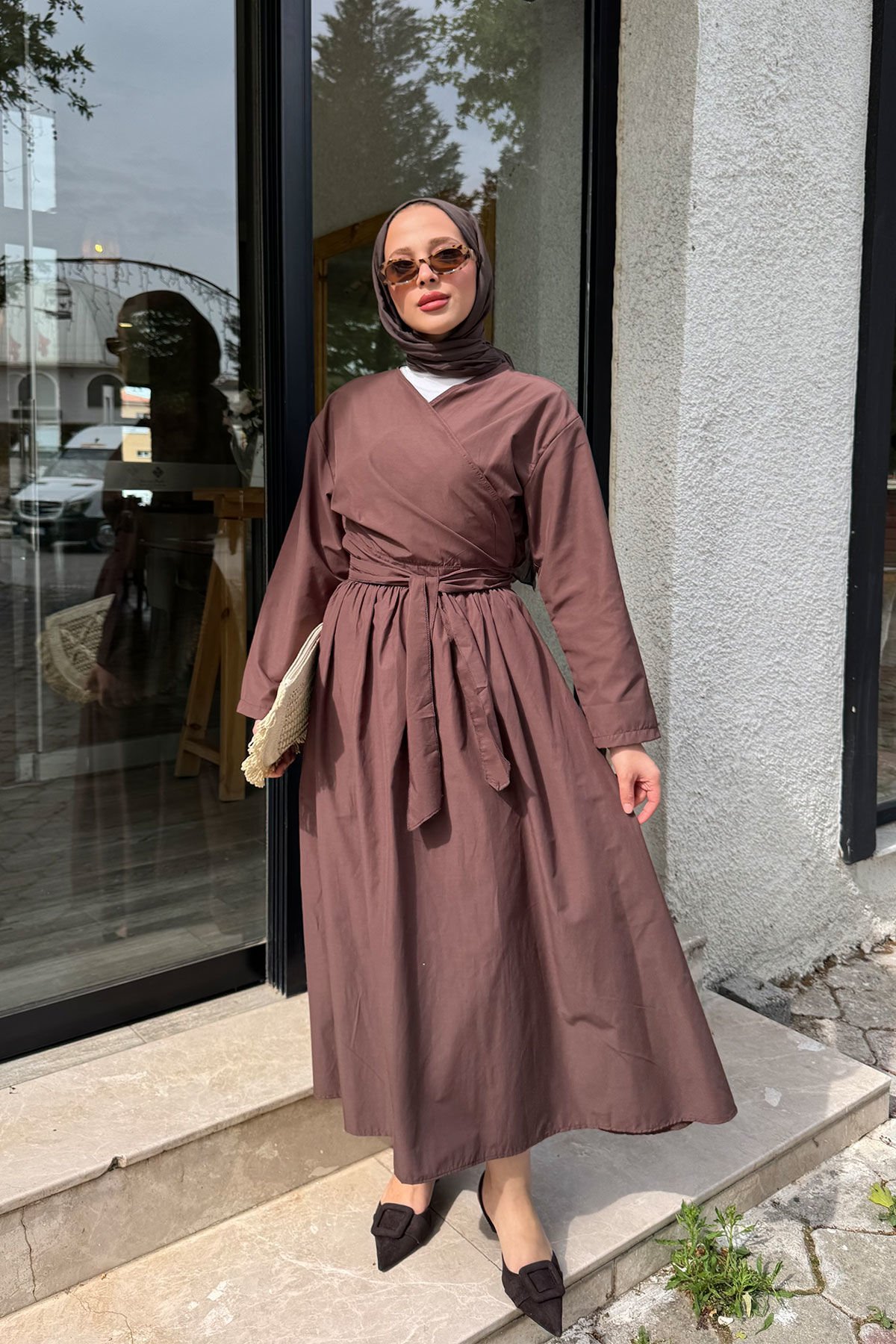 BOLERO ETEKLİ TAKIM 9-51827 - KAHVERENGİ