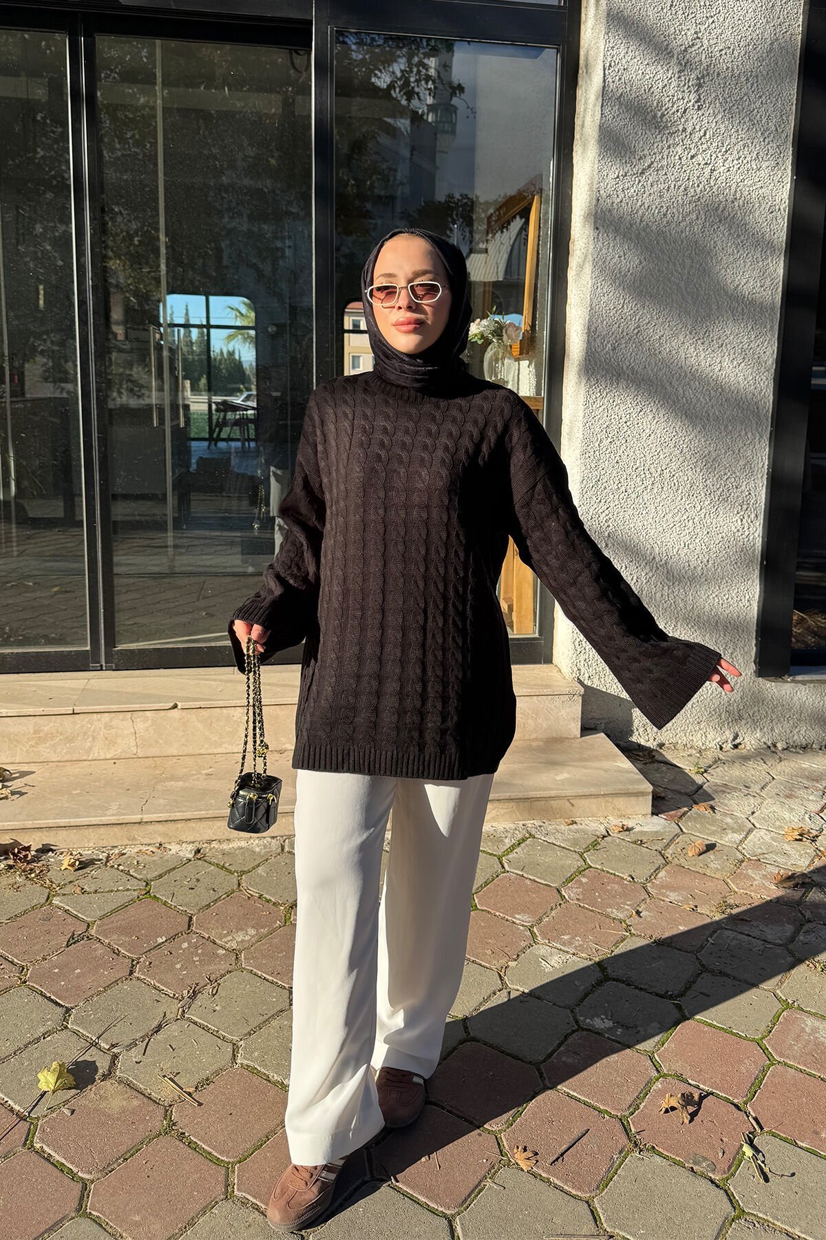 Trıko Tunik 4-6824 - SİYAH