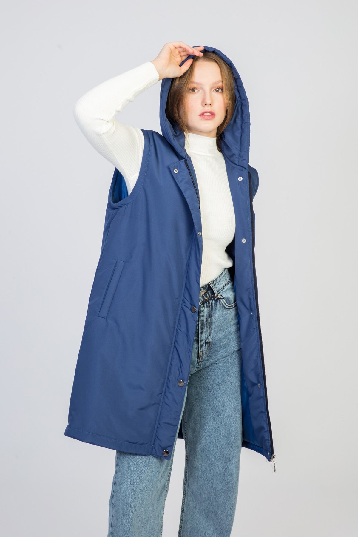 SWELLİNG YELEK 4-6496 - İNDİGO