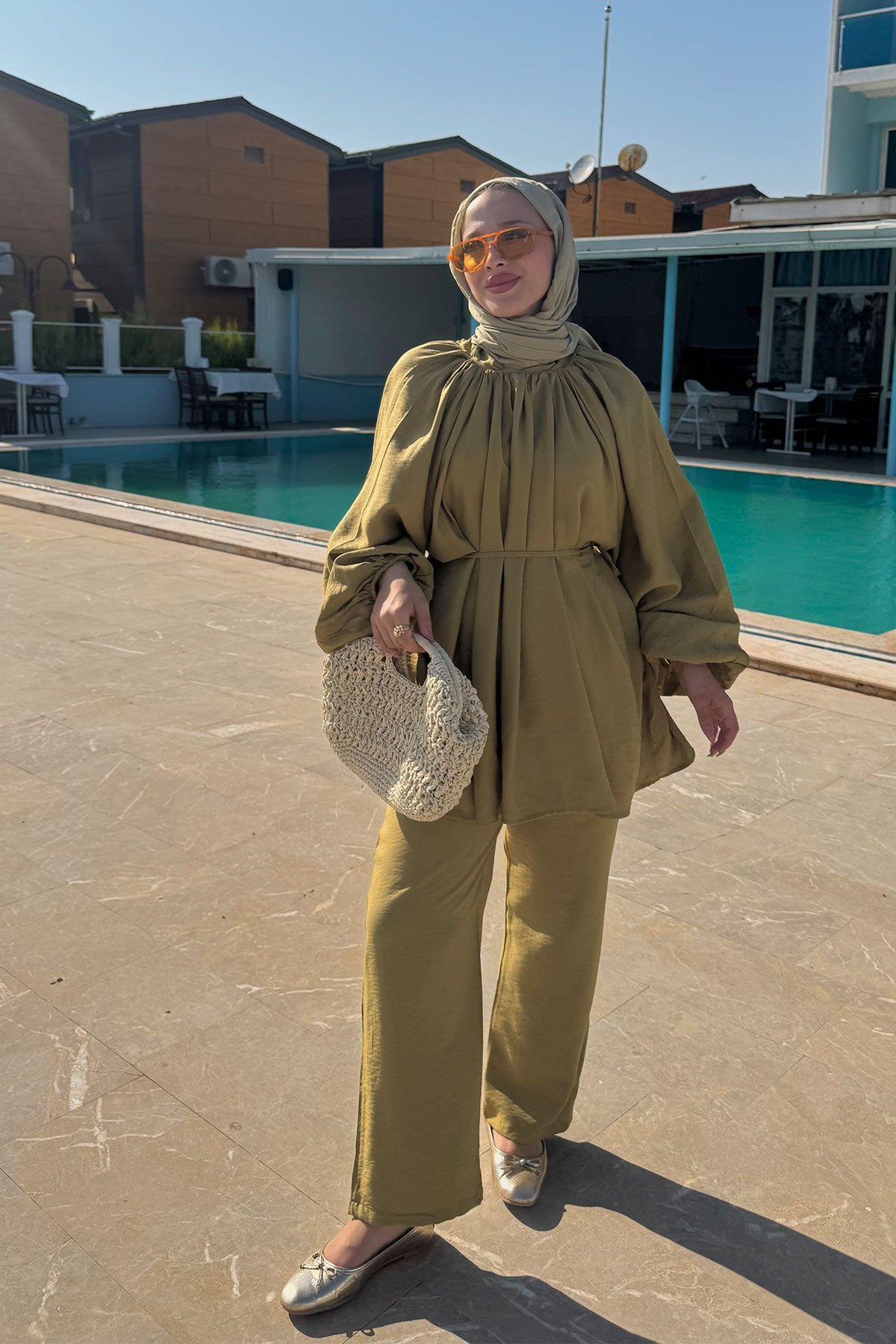 BALON KOL TAKIM 9-51844  - OLİVE