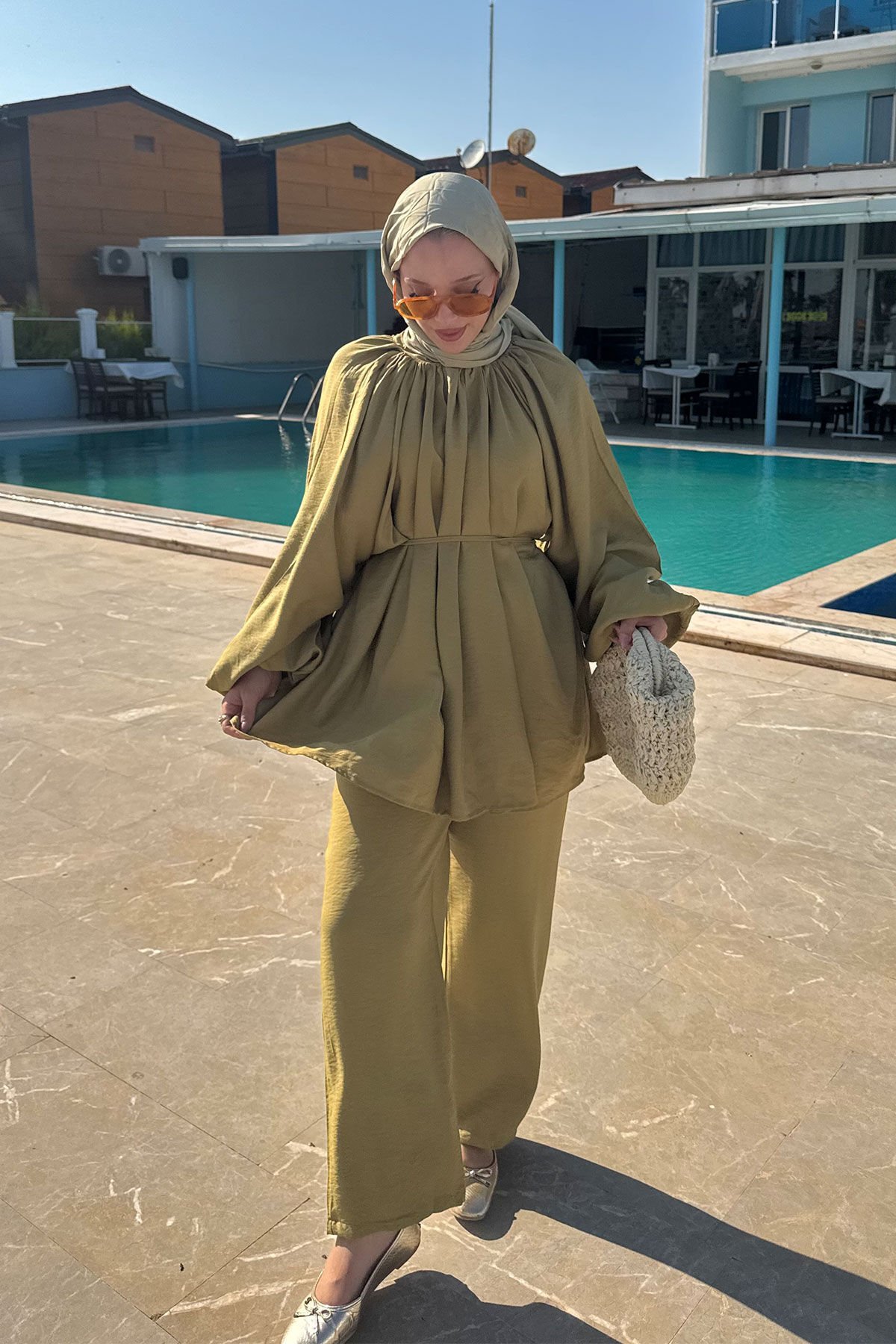 BALON KOL TAKIM 9-51844  - OLİVE