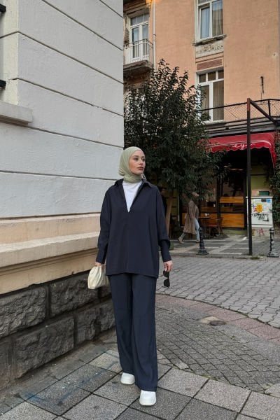 V Yakalı Takım 9-15804 - ANTRAST