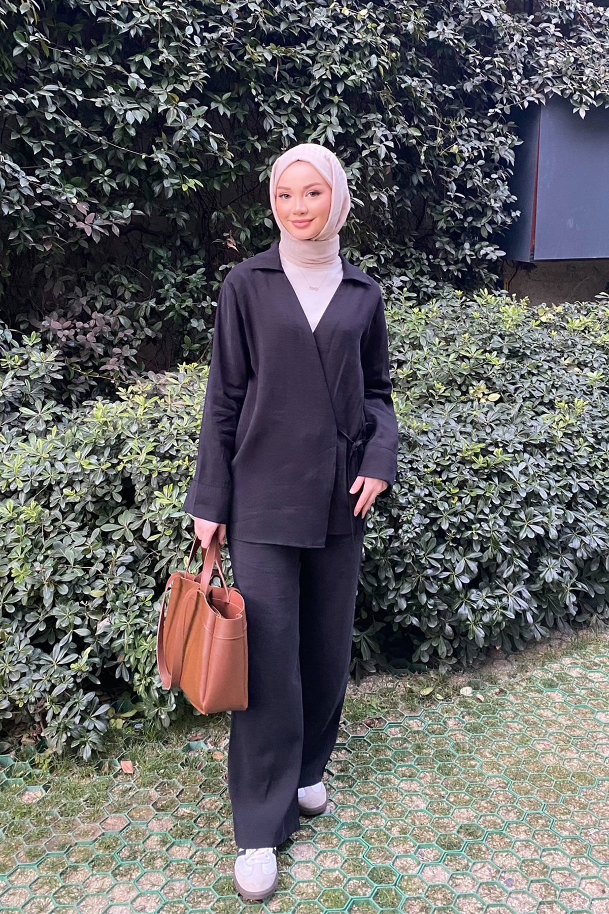 Yandan Bağlamalı Takım 9-15805 - SİYAH