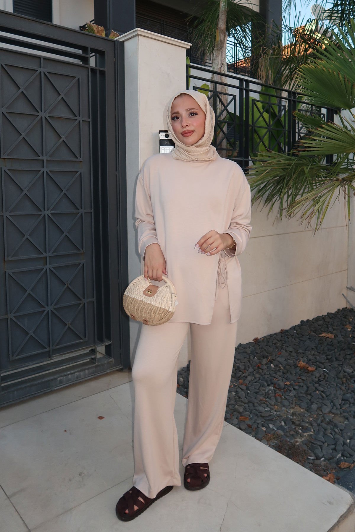 BAGLAMALI OYŞO TAKIM 9-52801 - BEJ