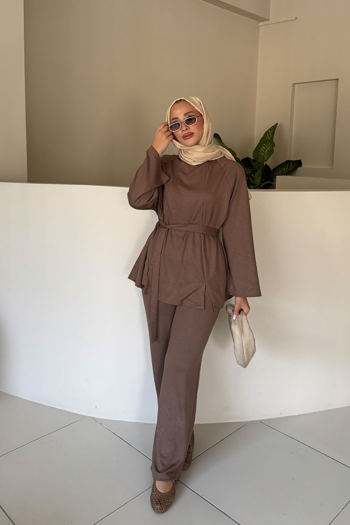 OYŞO BASIC TAKIM 9-52807 - KAHVERENGİ