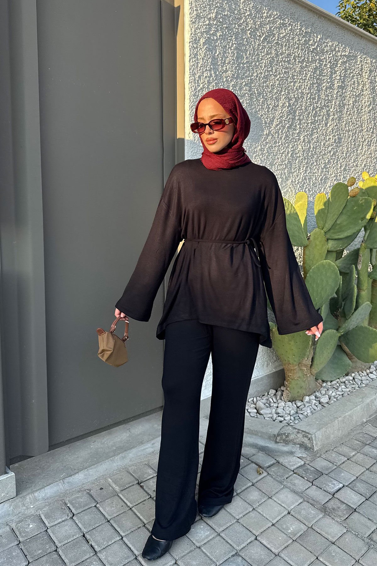 KEMERLİ OYŞO TAKIM 9-52810 - SİYAH