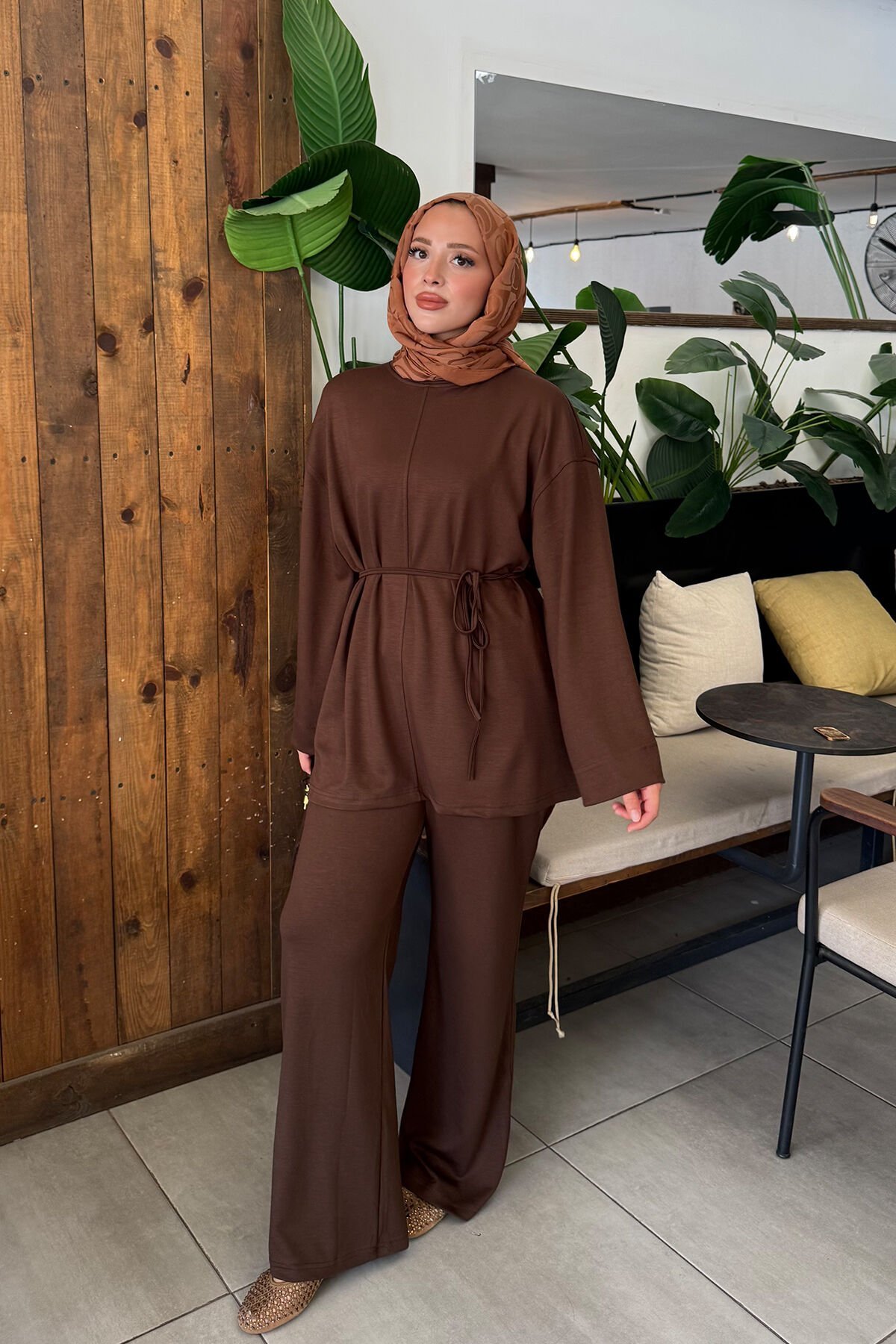 BASIC OYŞO TAKIM 9-52802 - KAHVERENGİ