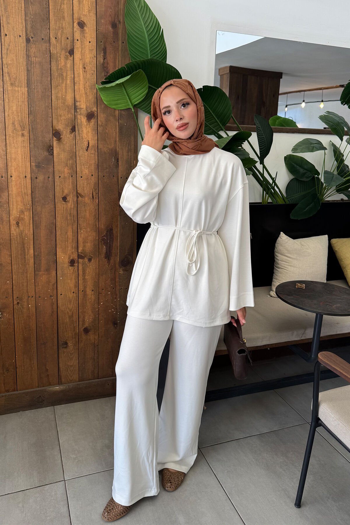 BASIC OYŞO TAKIM 9-52802 - EKRU