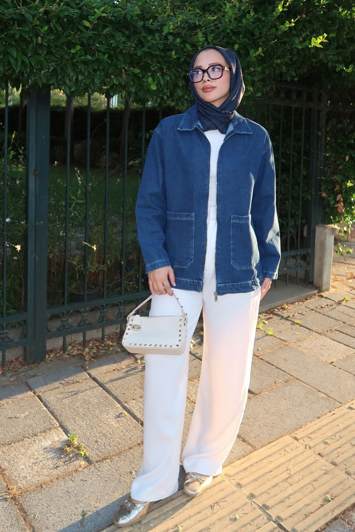 FERMUARLI KOT CEKET 9-52619  - AÇIK KOT