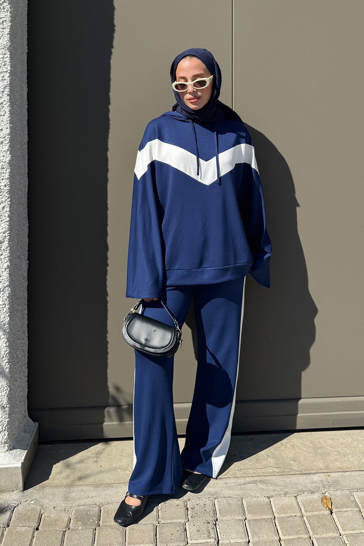 KAPÜŞONLU OYŞO TAKIM 9-52819 - LACİVERT