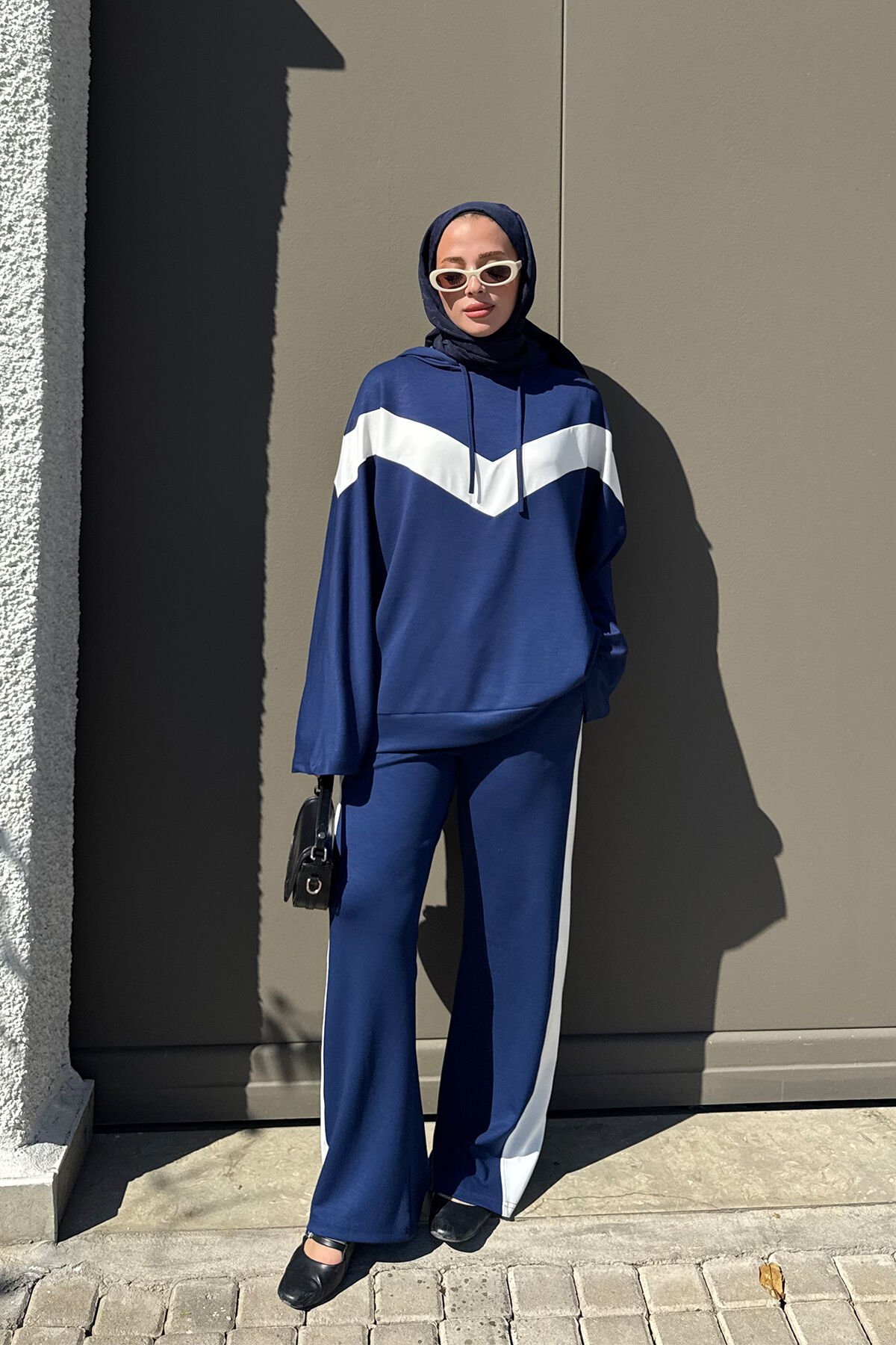 KAPÜŞONLU OYŞO TAKIM 9-52819 - LACİVERT