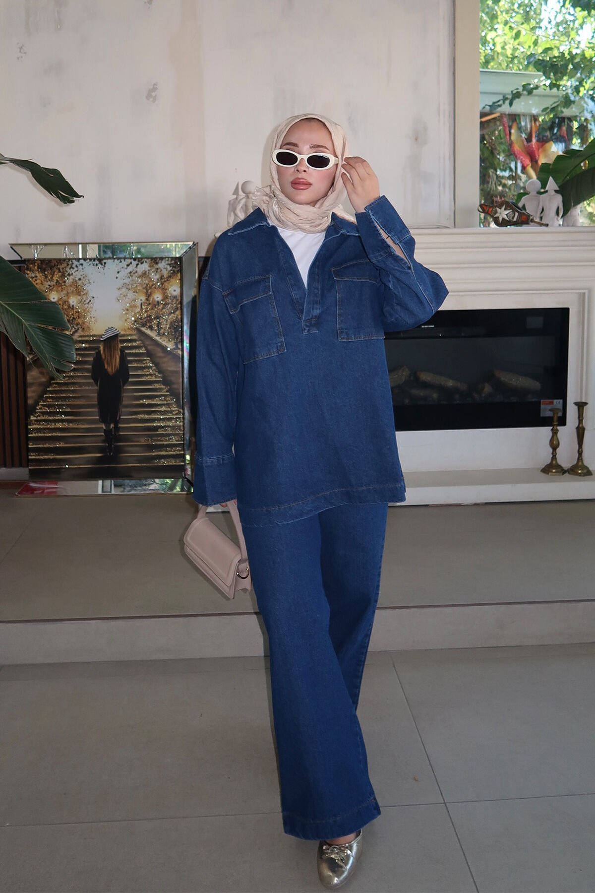 V YAKA KOT TAKIM 9-52821 - KOYU KOT