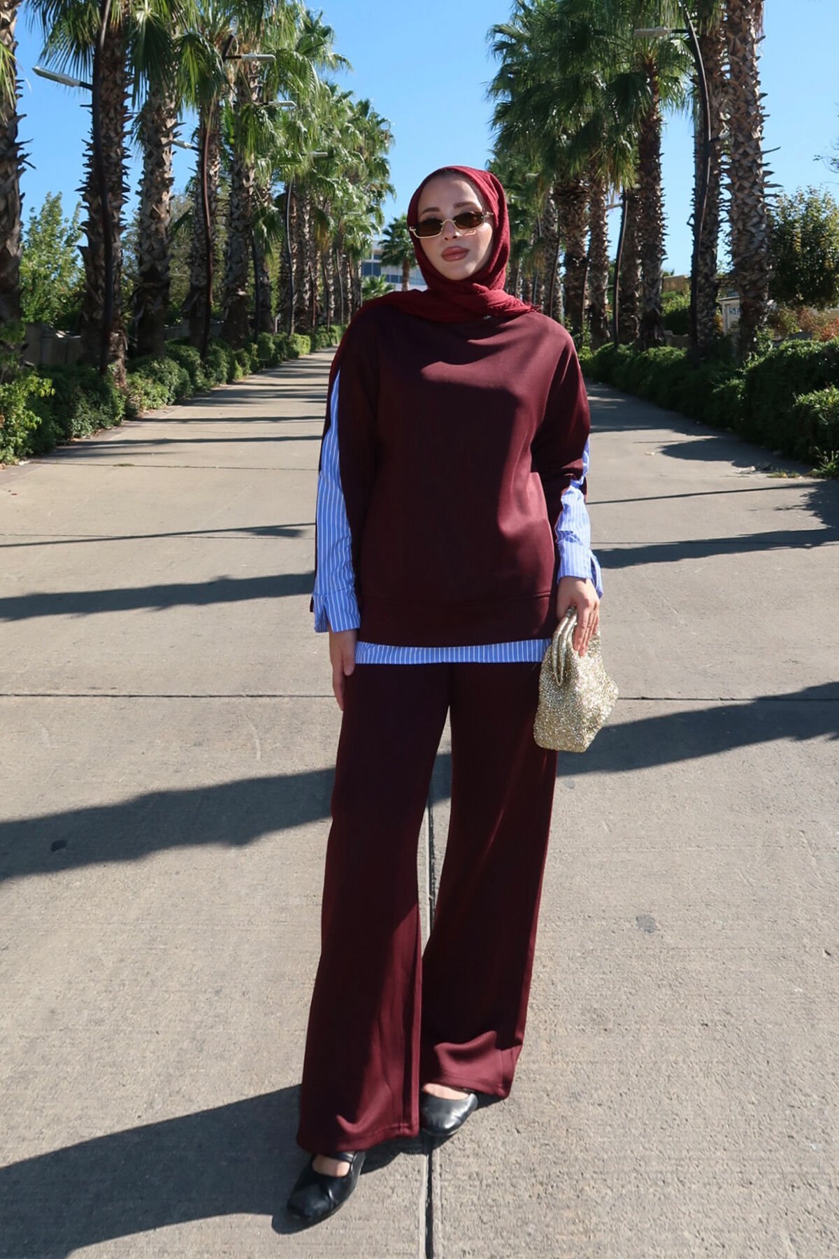 GÖMLEK DETAY TAKIM 9-52825 - BORDO