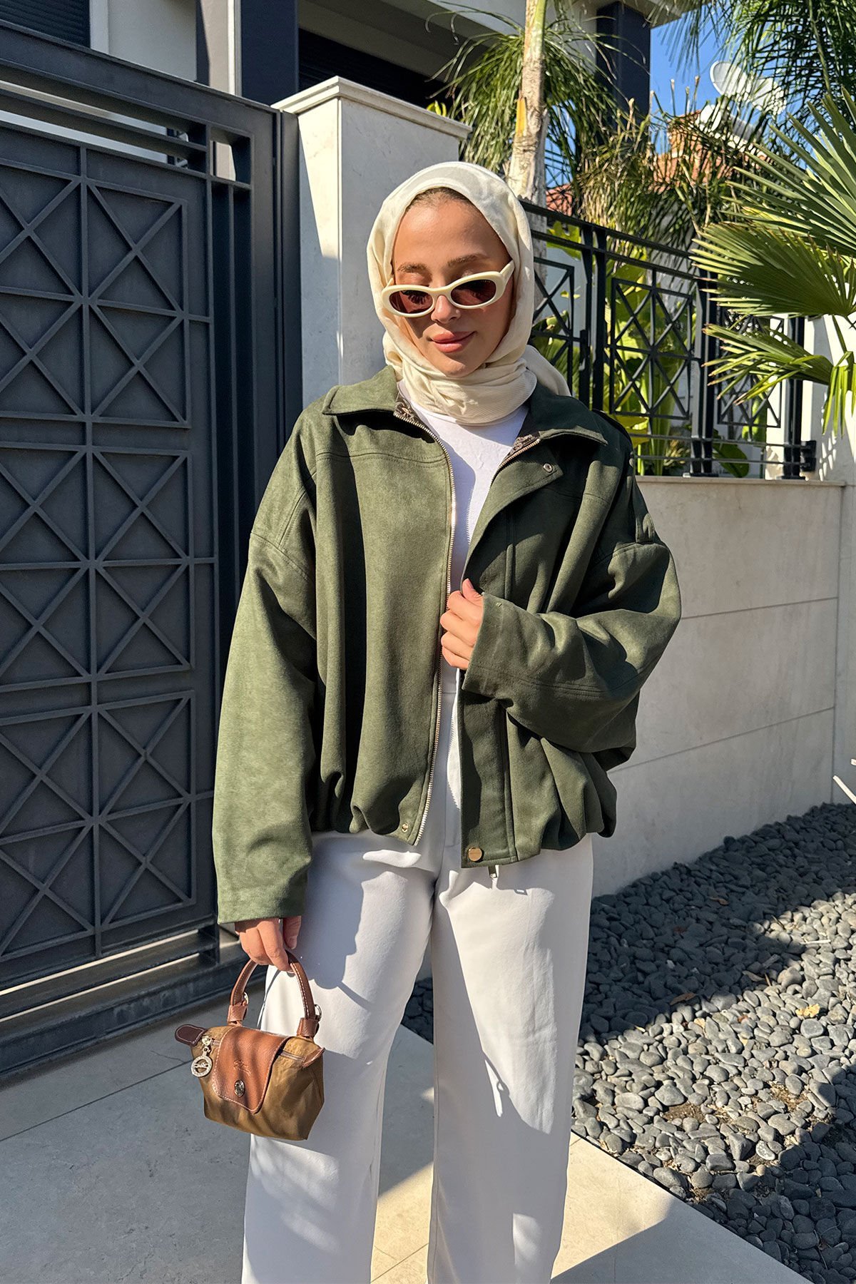 BOMBER CEKET 31-4008 - HAKİ YEŞİL