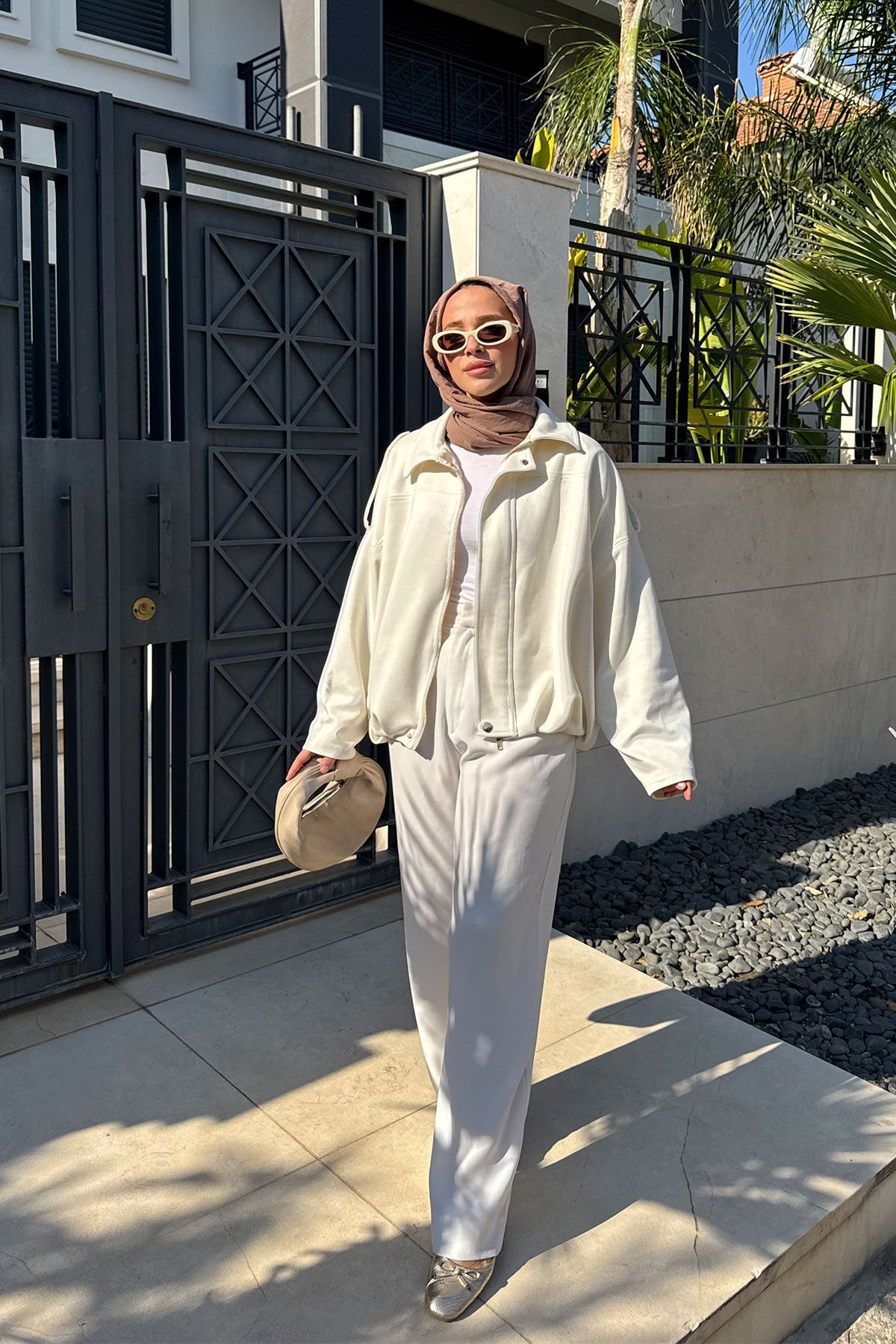 BOMBER CEKET 31-4008 - EKRU