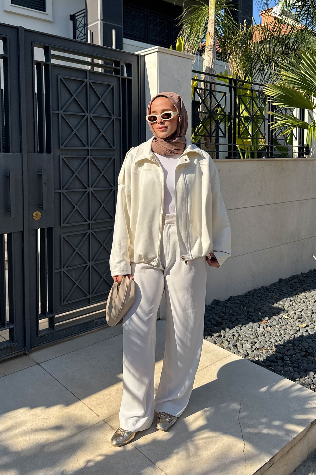 BOMBER CEKET 31-4008 - EKRU