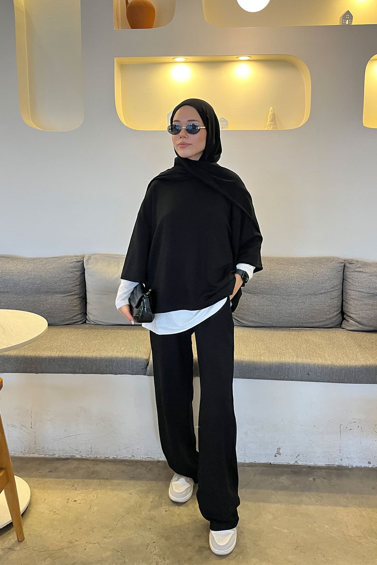 İçlikli Oyşo Takım 9-52837 - SİYAH