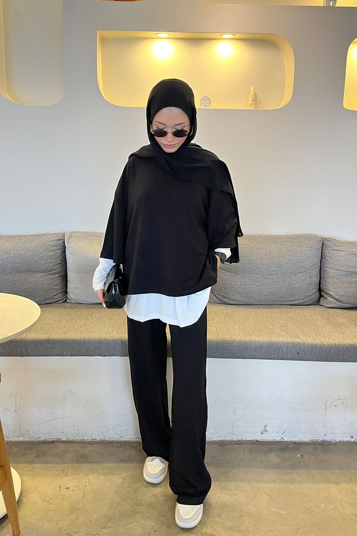 İçlikli Oyşo Takım 9-52837 - SİYAH