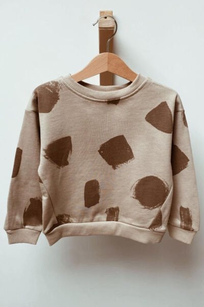 BASIC SWEATSHIRT 5-6209 - VİZON