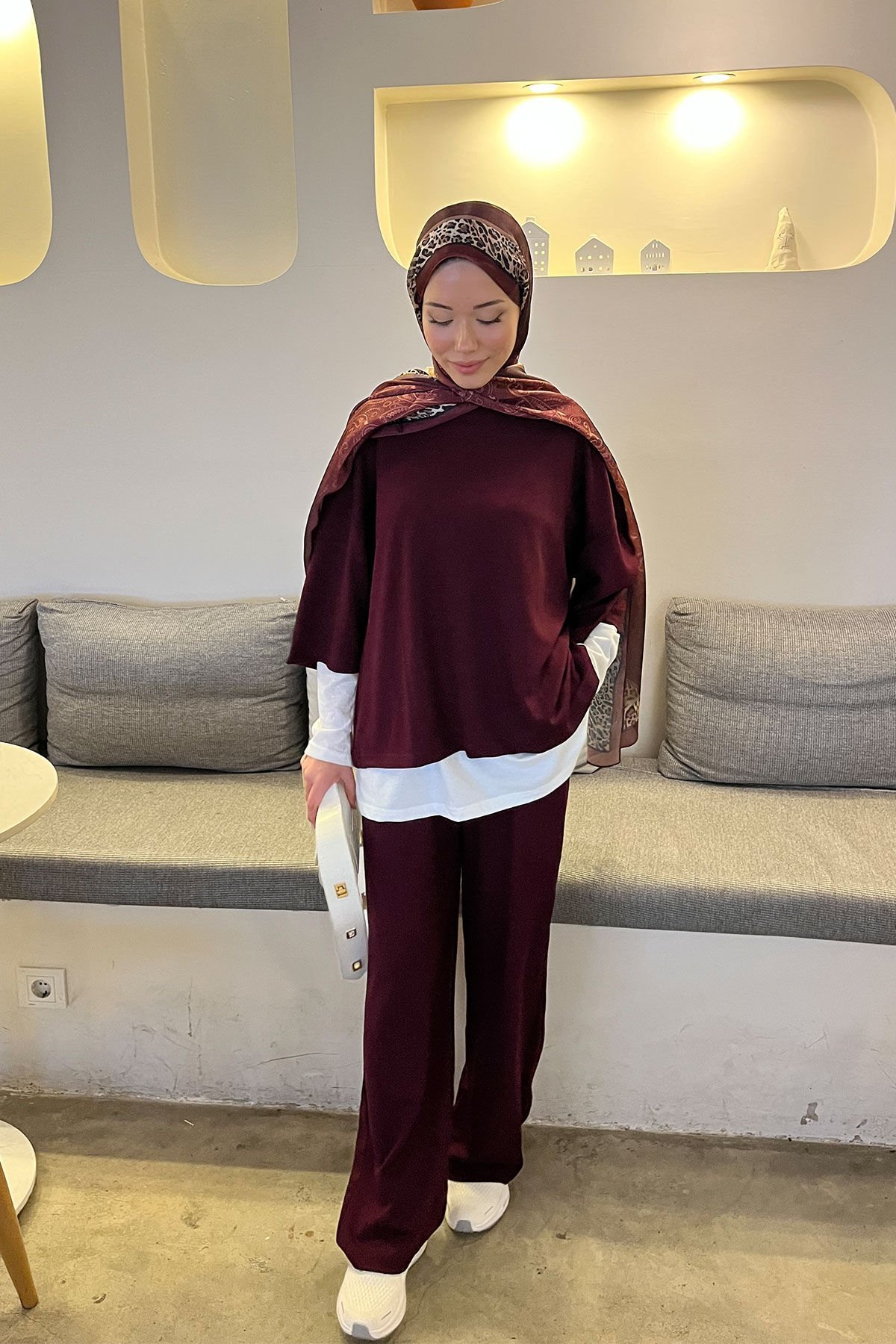 İçlikli Oyşo Takım 9-52837 - BORDO