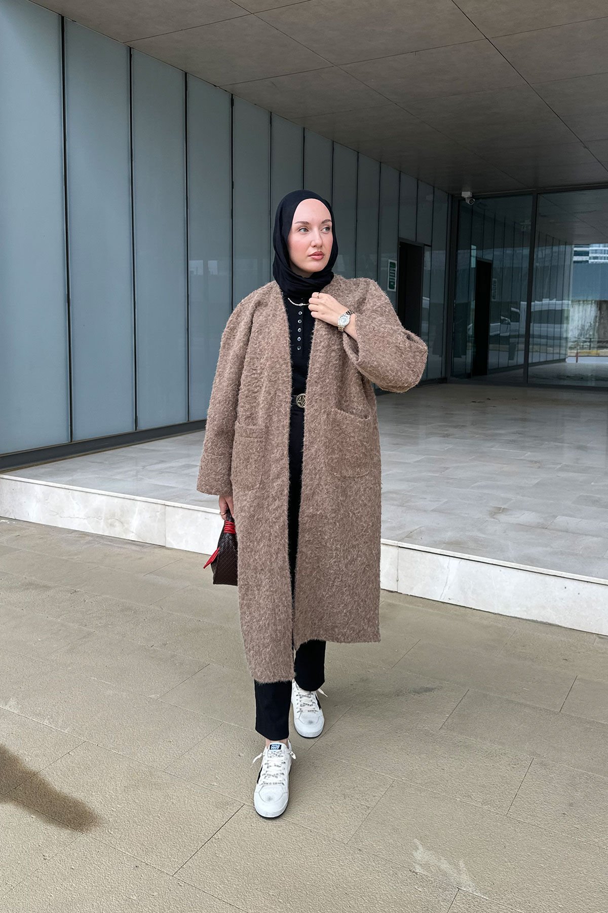 KEMERLİ KAŞE KABAN 9-52615 - VİZON